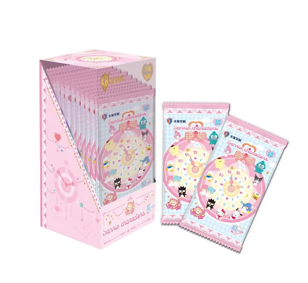 卡宝文创三丽鸥拍立得卡片假日time第四弹10元包收藏小卡牌 整盒