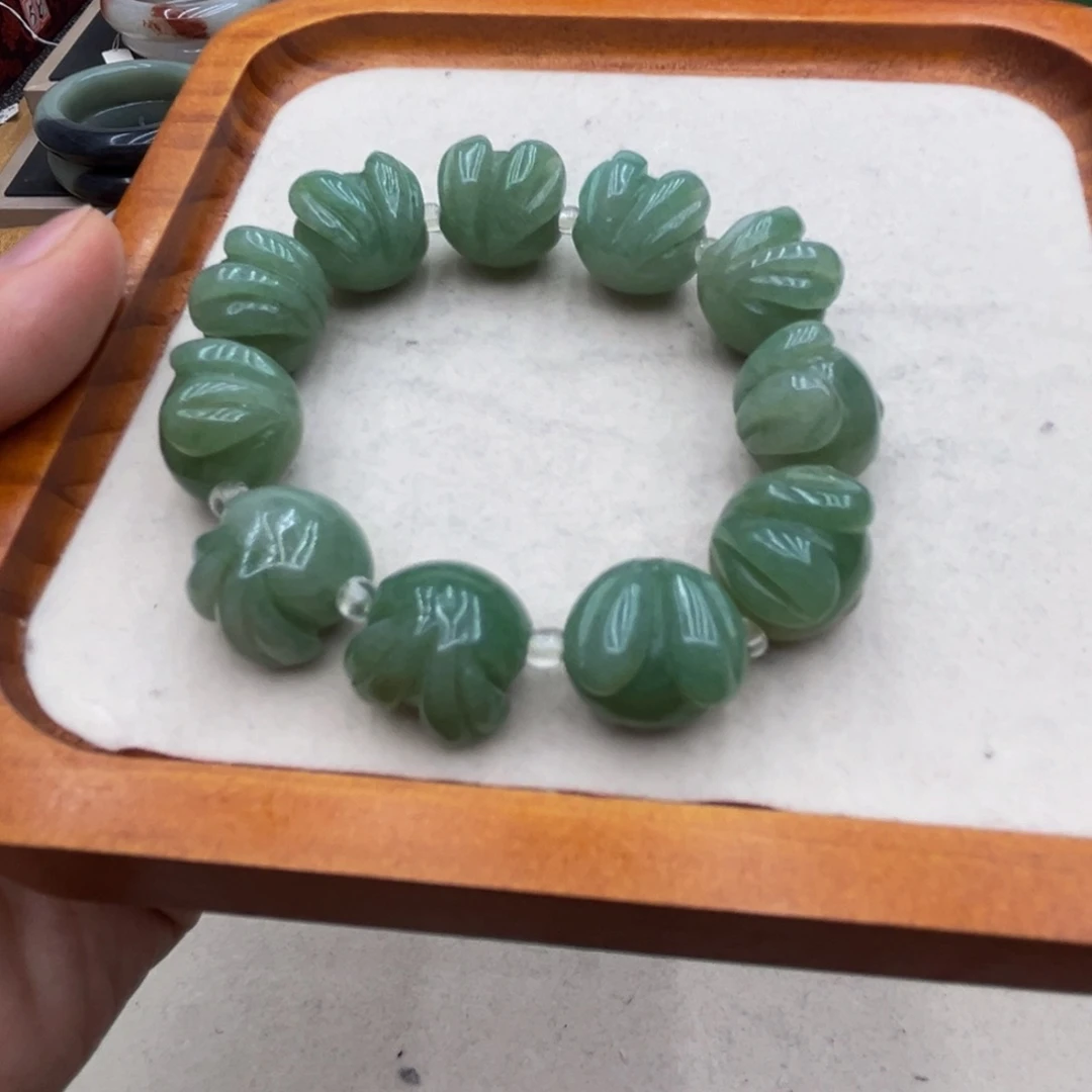 石英质玉未镶嵌圈口齐全