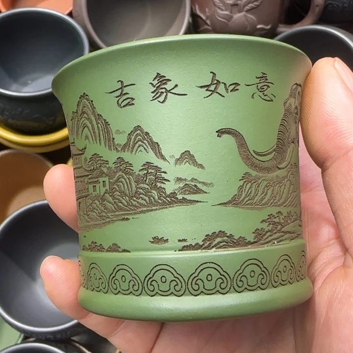 茶杯紫砂全手工制作工艺