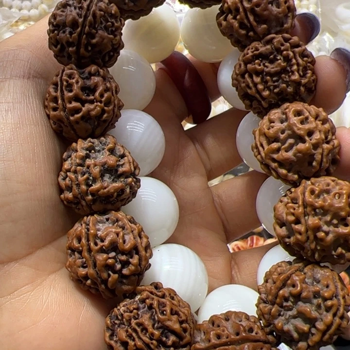 核桃手串/手链2.0高冰透全品十二粒