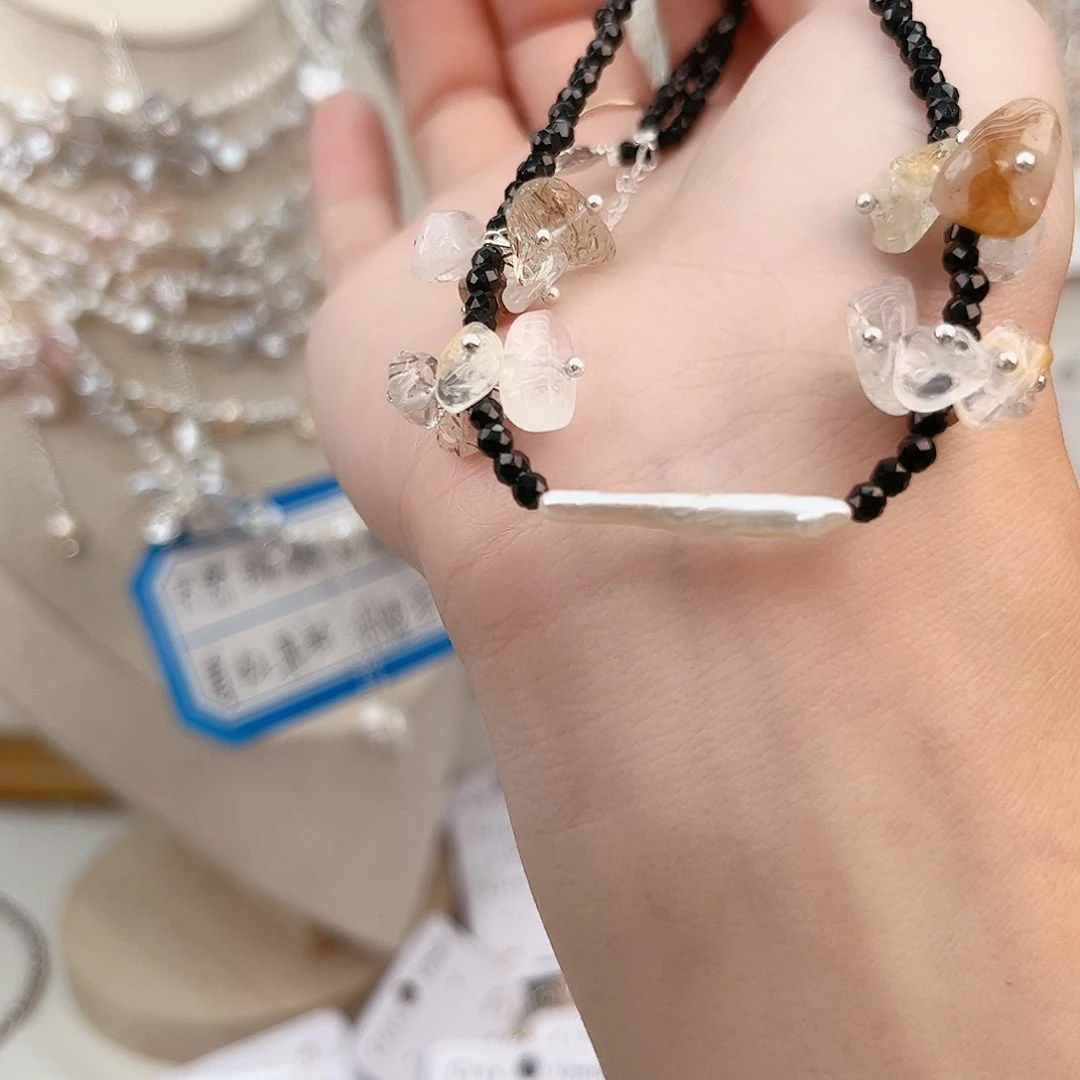 颈饰未镶嵌淡水珍珠