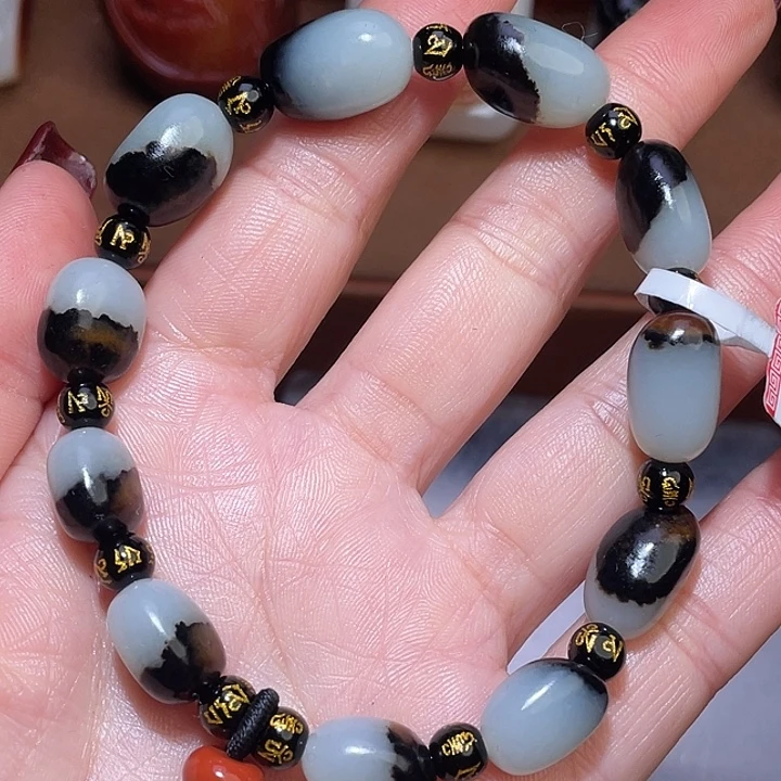 和田玉未镶嵌颈饰X7