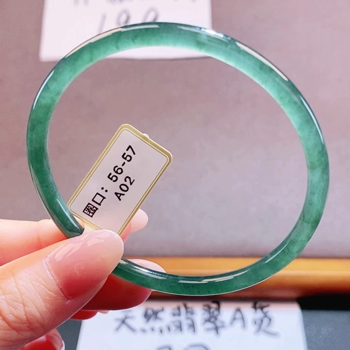 翡翠未镶嵌手镯翡翠手镯6