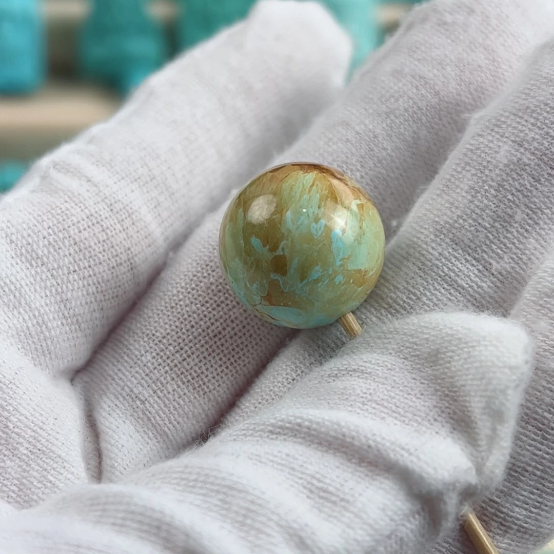 未镶嵌绿松石配饰16.8mm