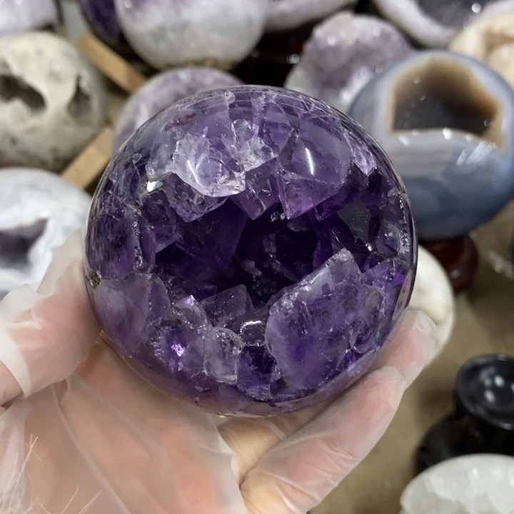 紫晶珠宝半成品未镶嵌27