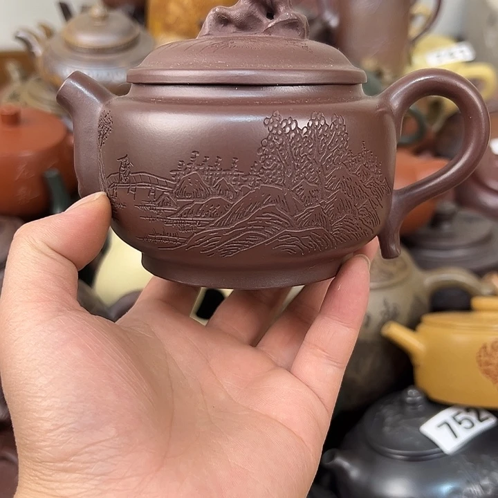 茶壶紫砂紫砂微瑕