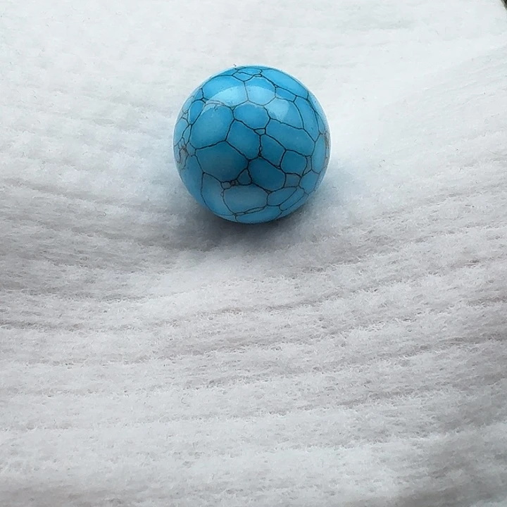 尺寸：22➕蓝网花纹圆珠 单珠一颗