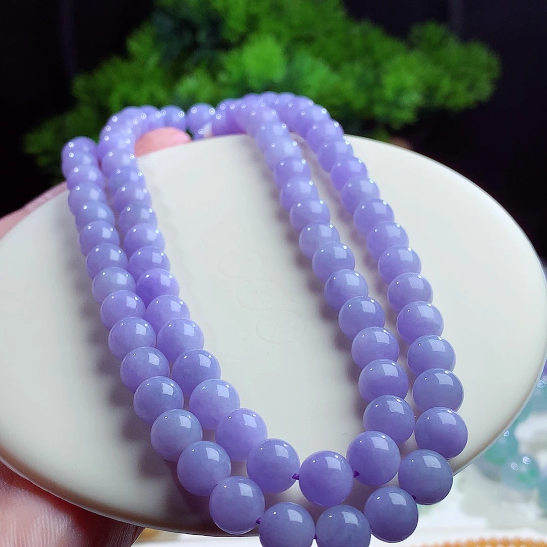 项链未镶嵌翡翠卡8mm