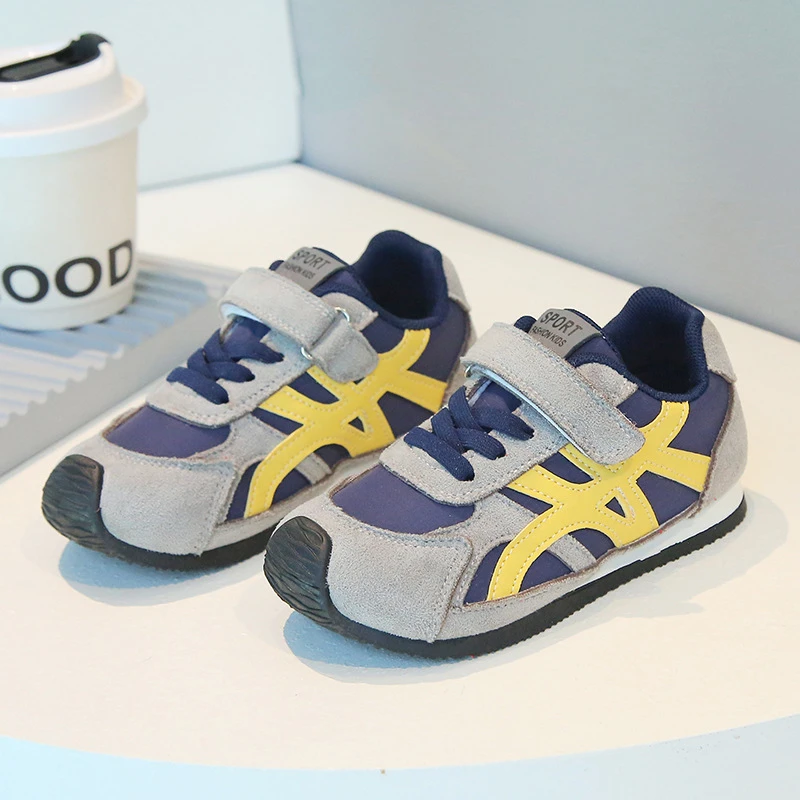 儿童阿甘鞋2025春秋新款男童运动鞋轻便女童休闲鞋软底宝宝德训鞋