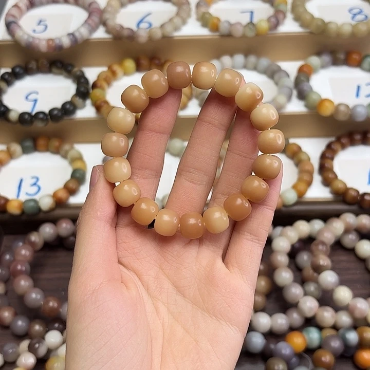 手串菩提根/象牙果卡12干磨