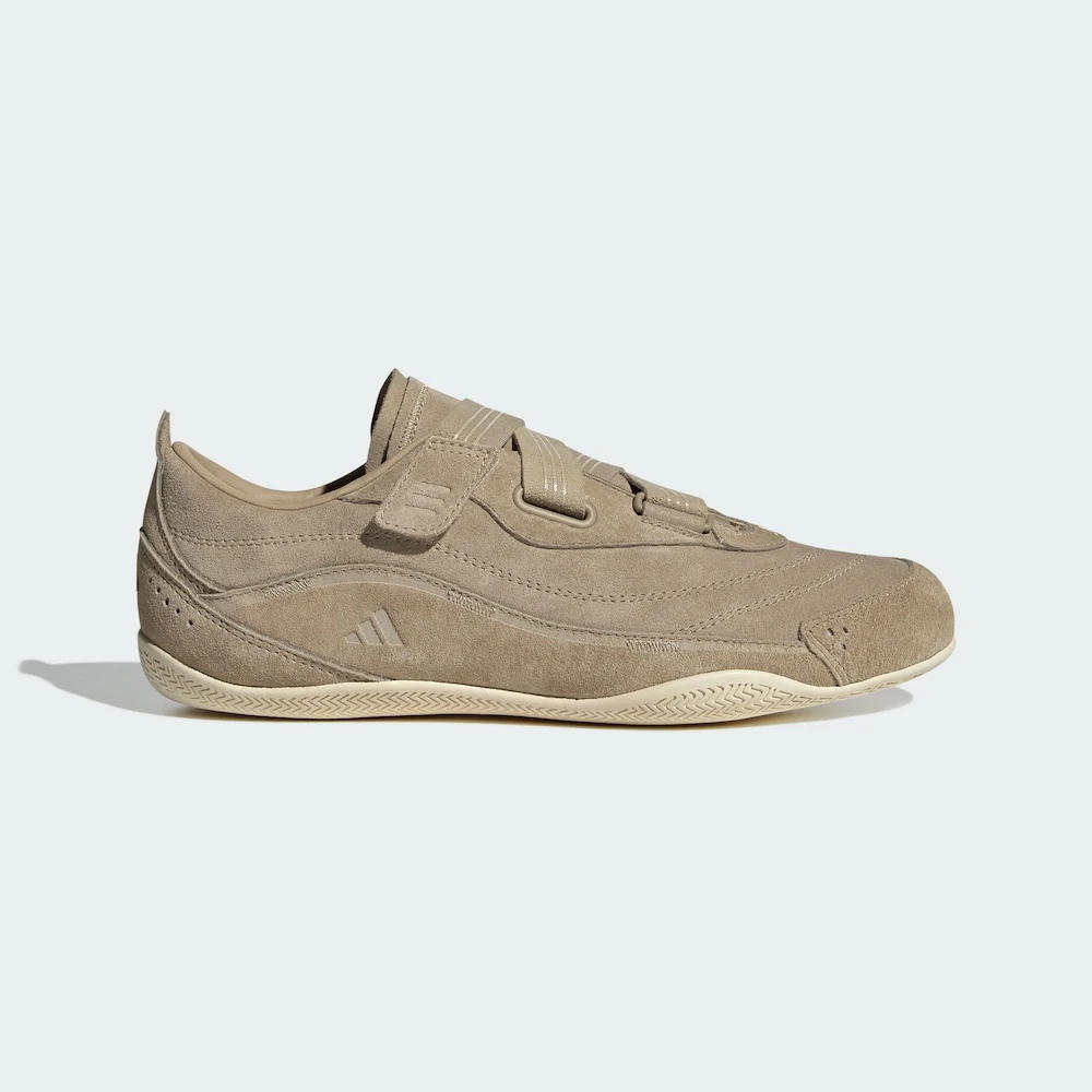 【滔搏联动】Adidas阿迪达斯女子双旦礼麻色芭蕾薄底鞋JS2444