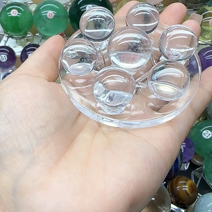 水晶未镶嵌珠宝半成品