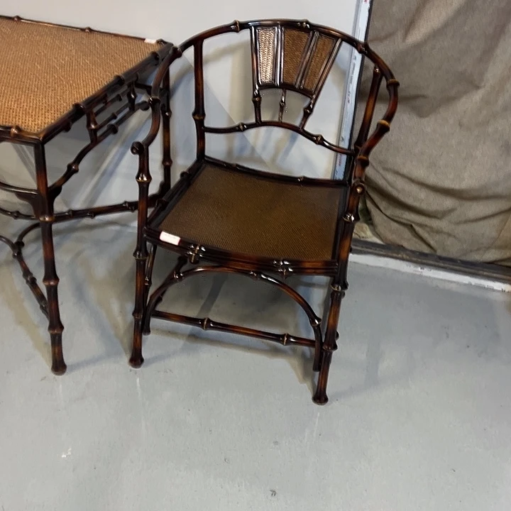 墨***妙笻竹圈椅笻竹家具