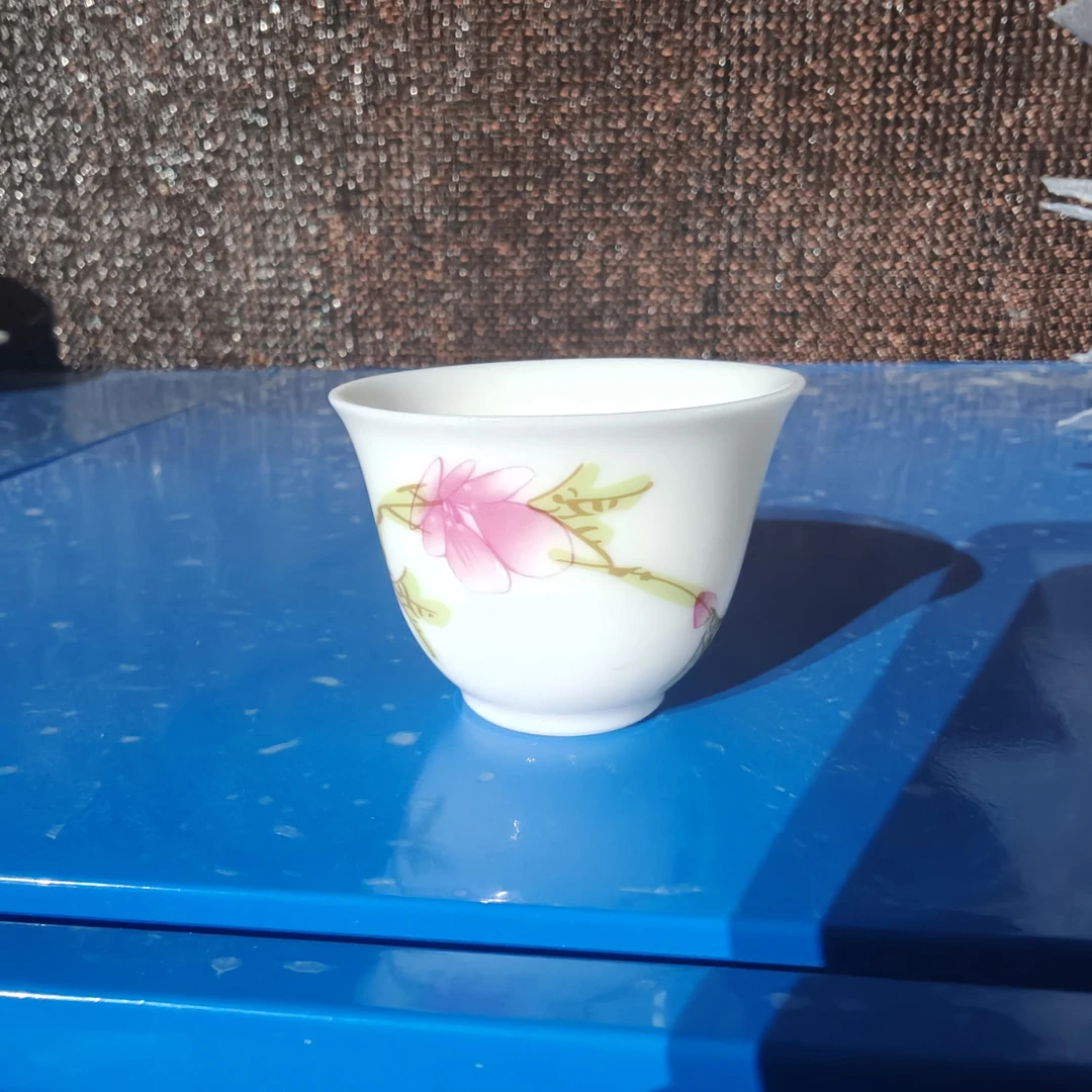 水点桃花铃铛杯F001