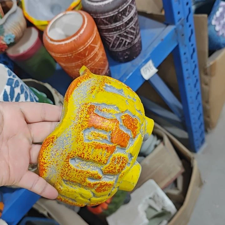 陶吸水透气的白陶花盆凑满12发货