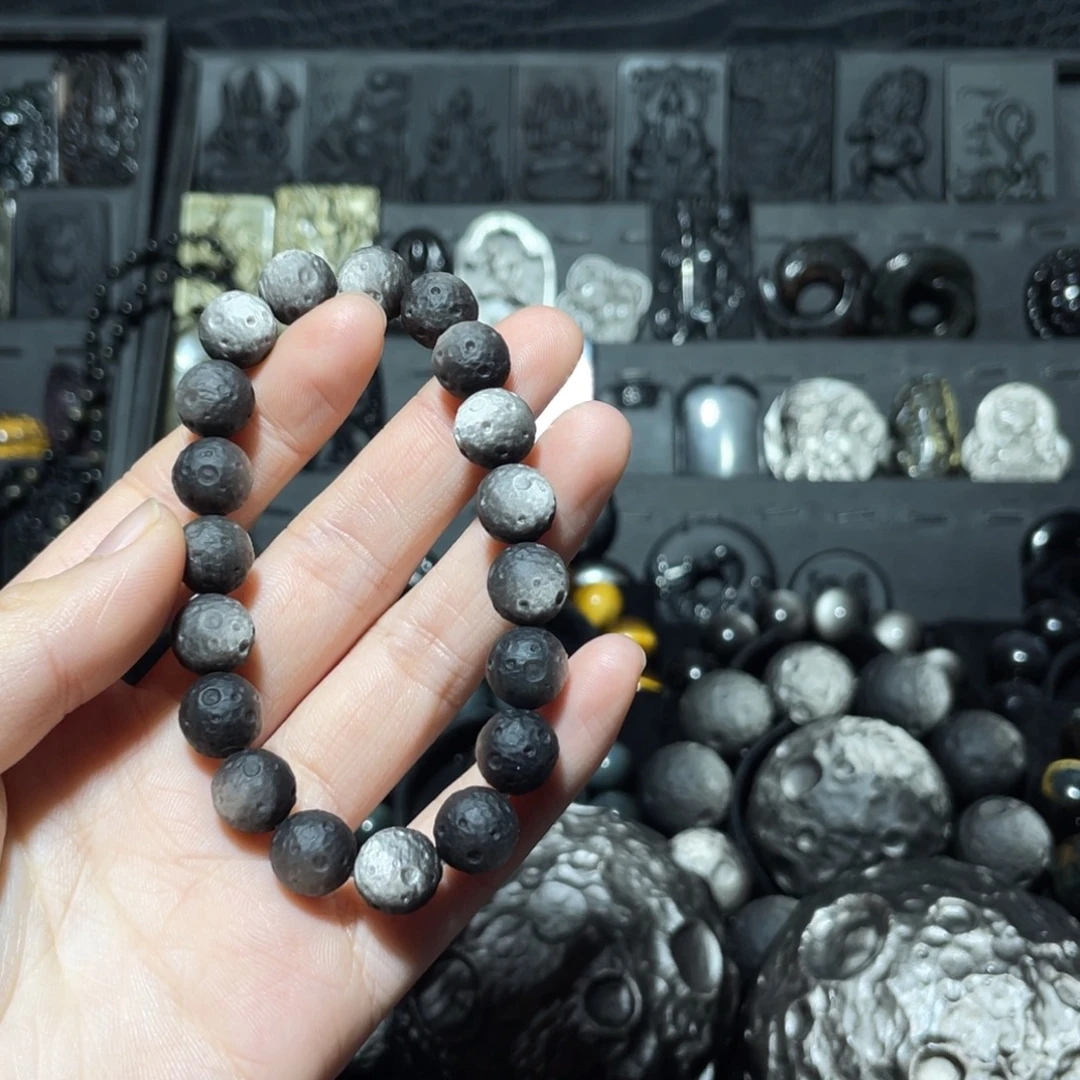 游***）黑曜岩未镶嵌珠宝奇石