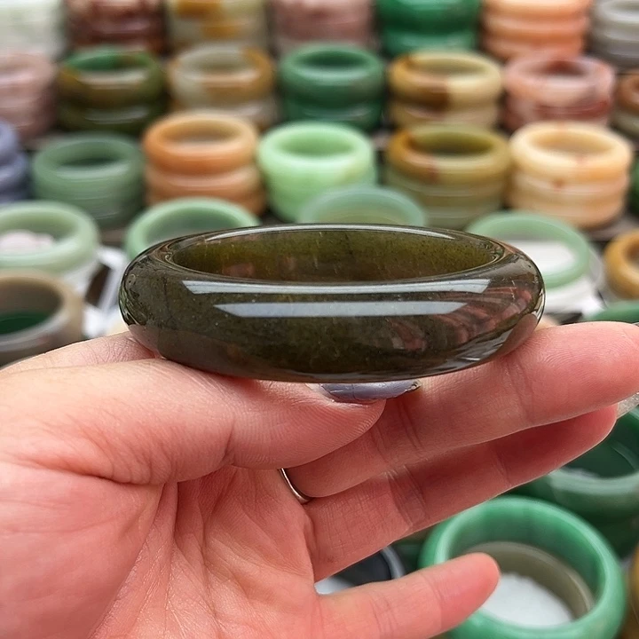 合金手镯石英质玉