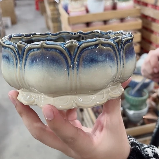 陶瓷花盆凑单福利满10元发货！