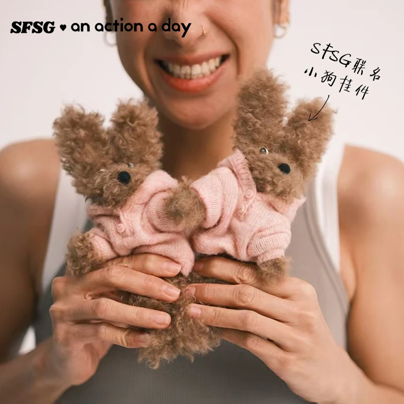 AAAD x SFSG Puppy KeychainxSFSG 情人节限定小狗挂件包包挂饰