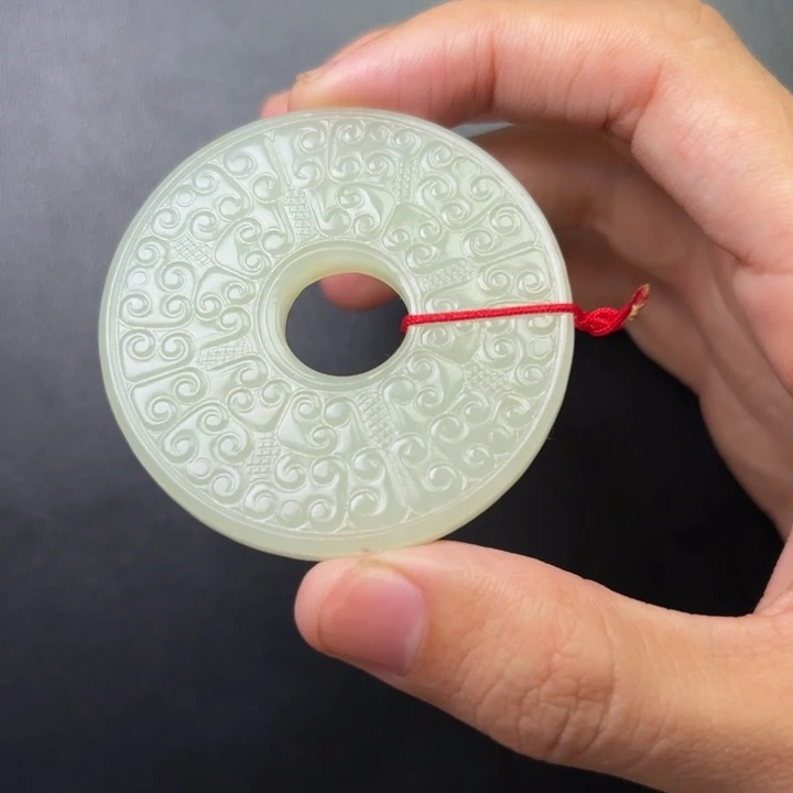 方***6和田玉未镶嵌颈饰