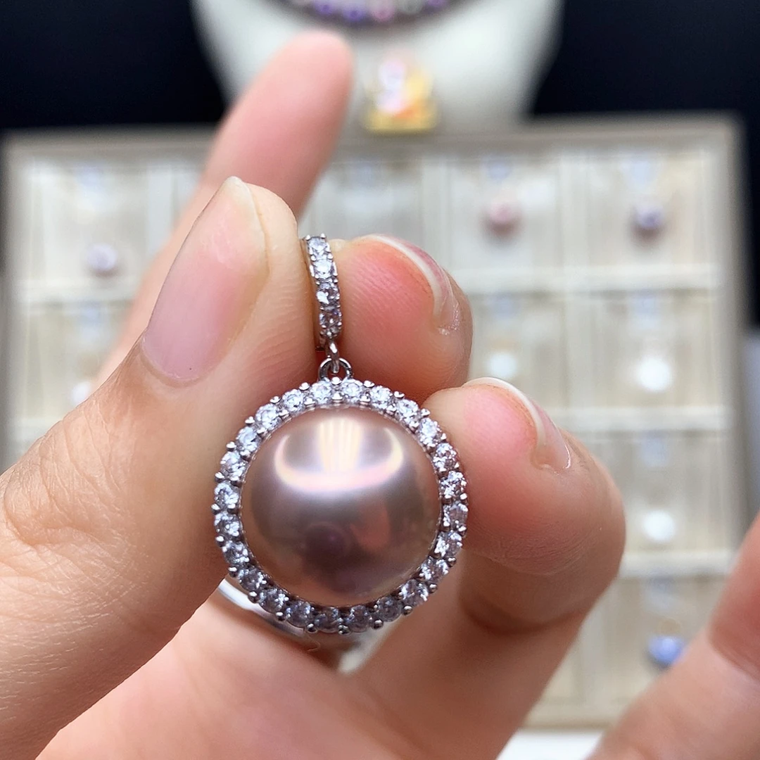 淡水珍珠颈饰合金