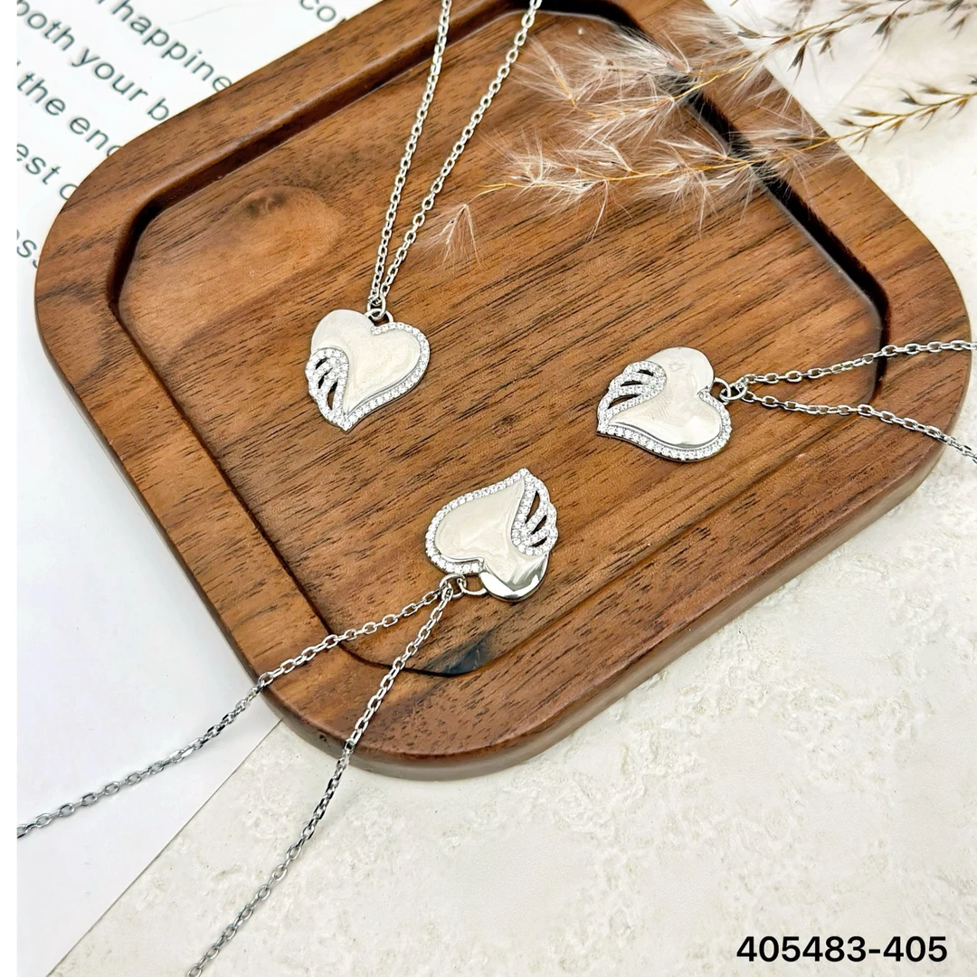 链子足银 爱敏首饰项链405483