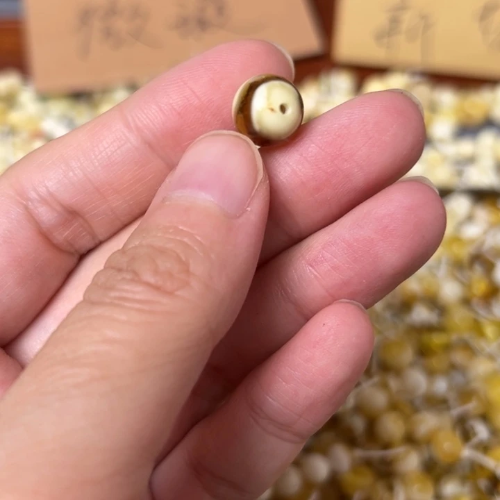 蜜蜡未镶嵌裸石10.2mm一个