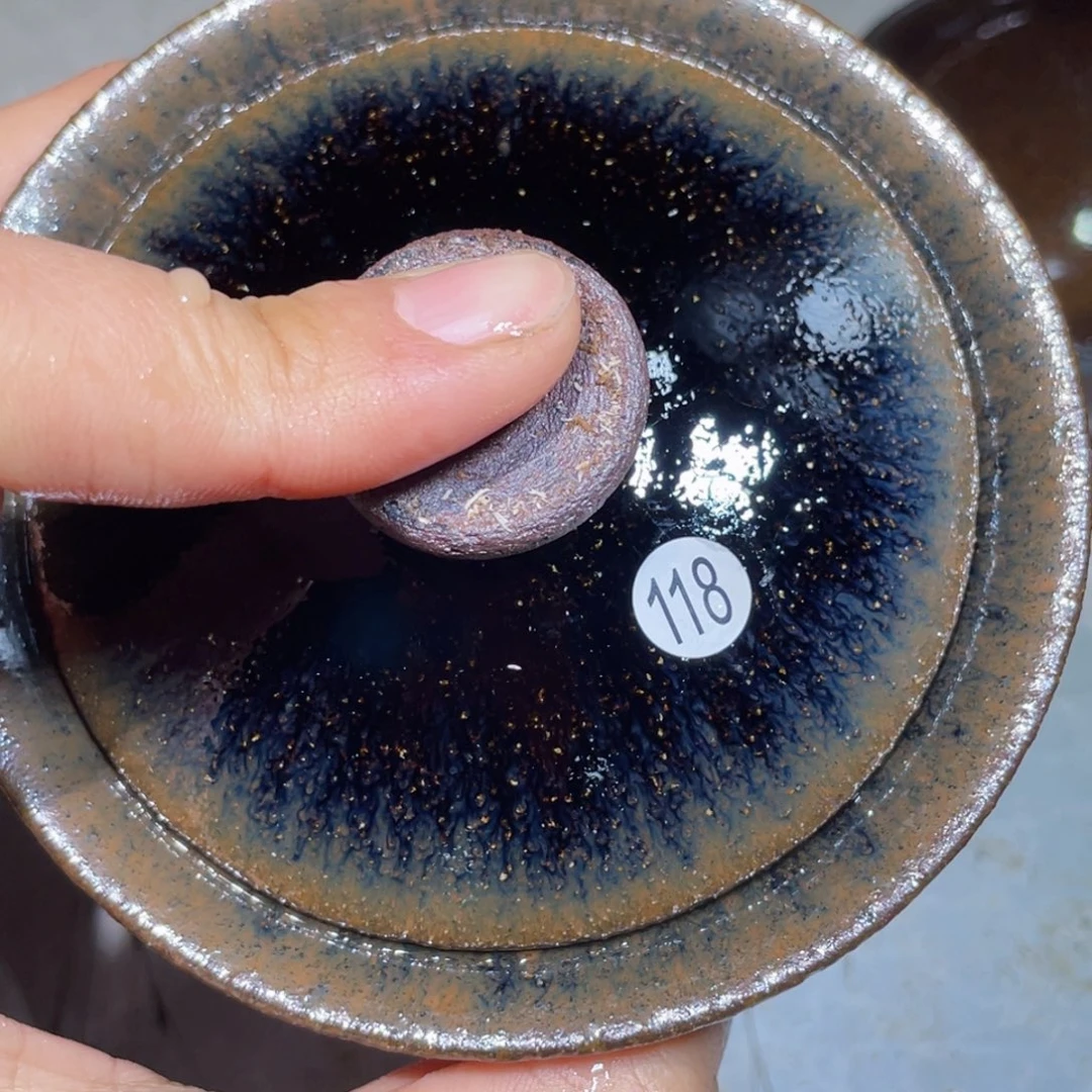 茶盏龙窑柴烧建盏118