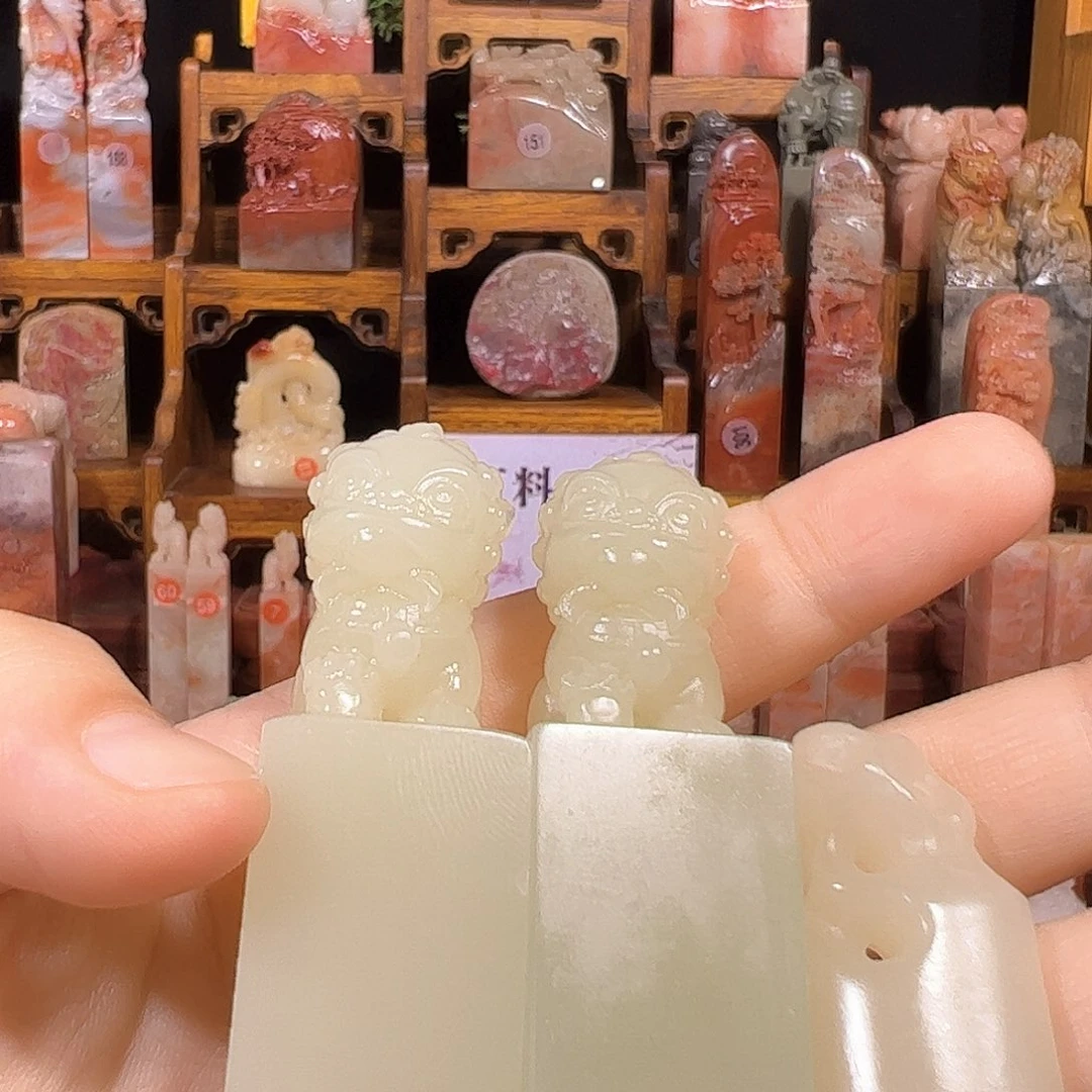 老挝石印石手工制作