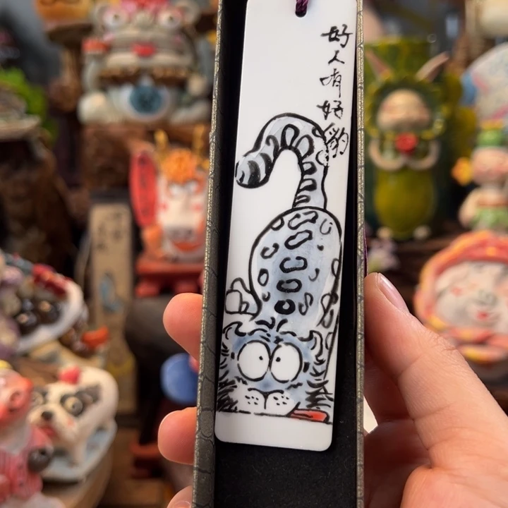 陶摆件小镇青花每日有新品