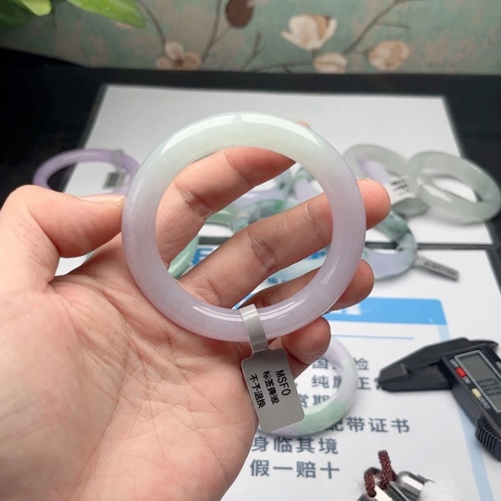 未镶嵌手镯翡翠555657 44