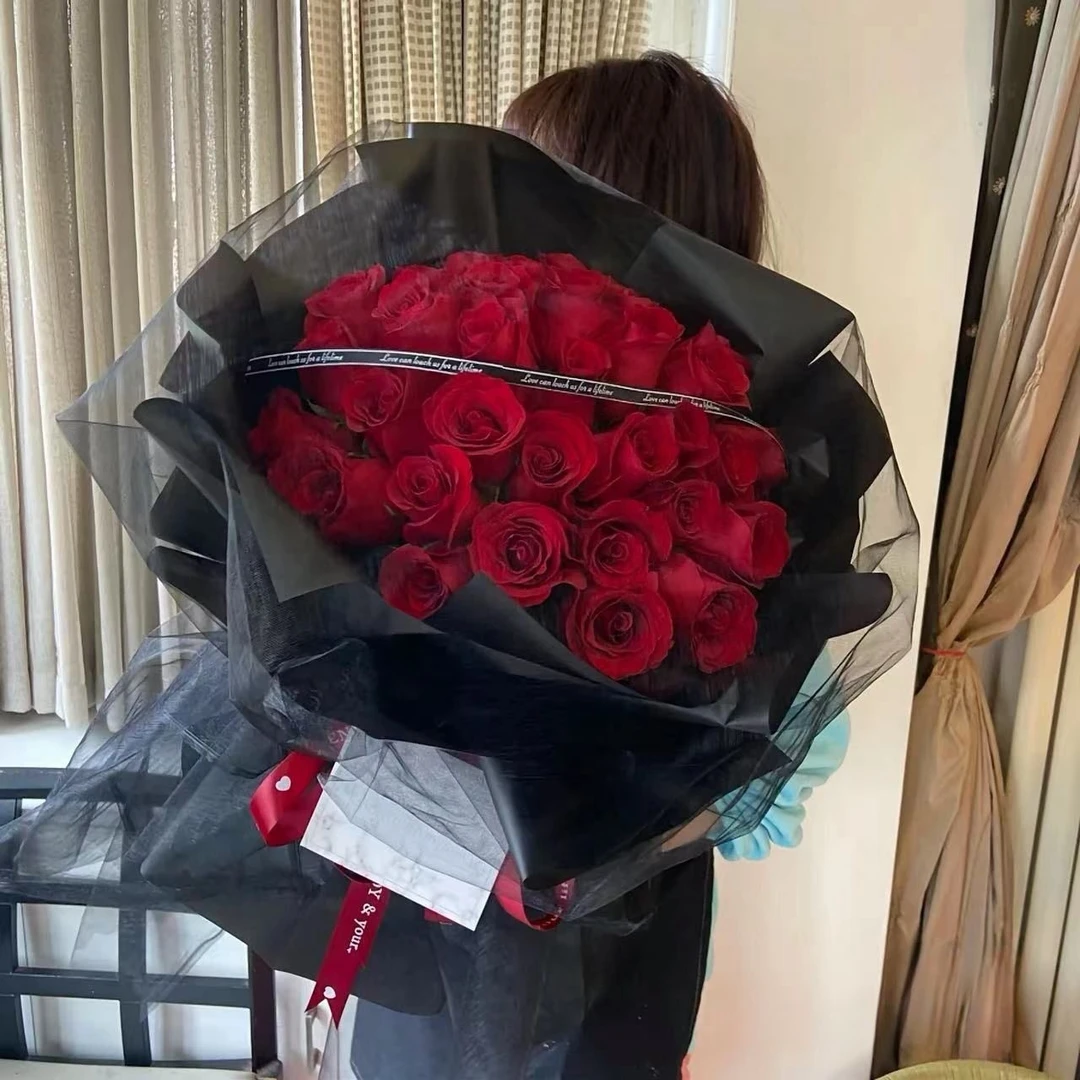 鲜花店/玫瑰花【刚好是你】33朵红玫瑰花束生日鲜花送老婆送女友结婚礼物花店送花上门