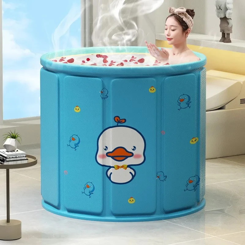 儿童洗澡桶大人折叠浴桶家用泡澡桶成人浴缸全身浴桶宝宝游泳桶