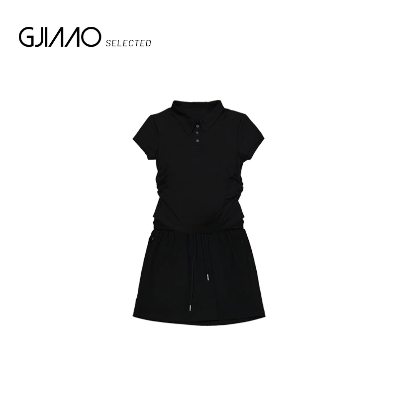 97336 刺绣字母半袖短裙套装