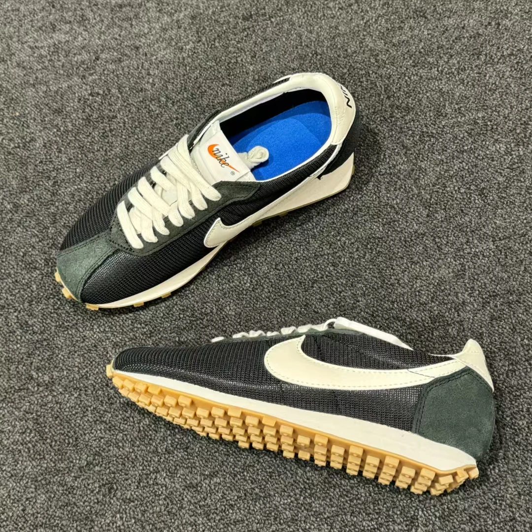 耐克男子复古跑鞋风运动鞋夏季新款抓地黑色HF3227-001