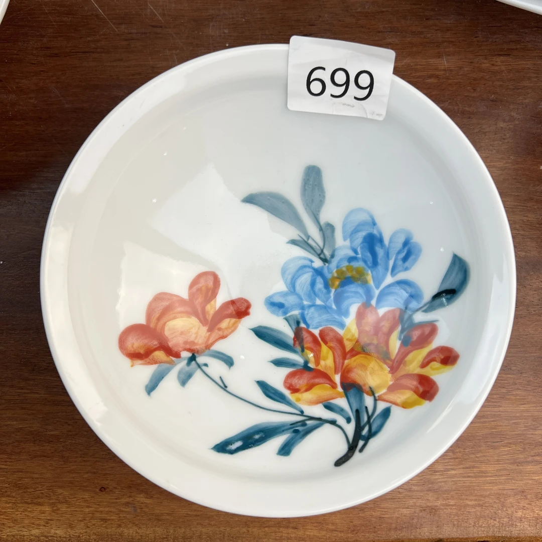 景德镇手绘釉中彩（食品级）大斗笠碗陶瓷699