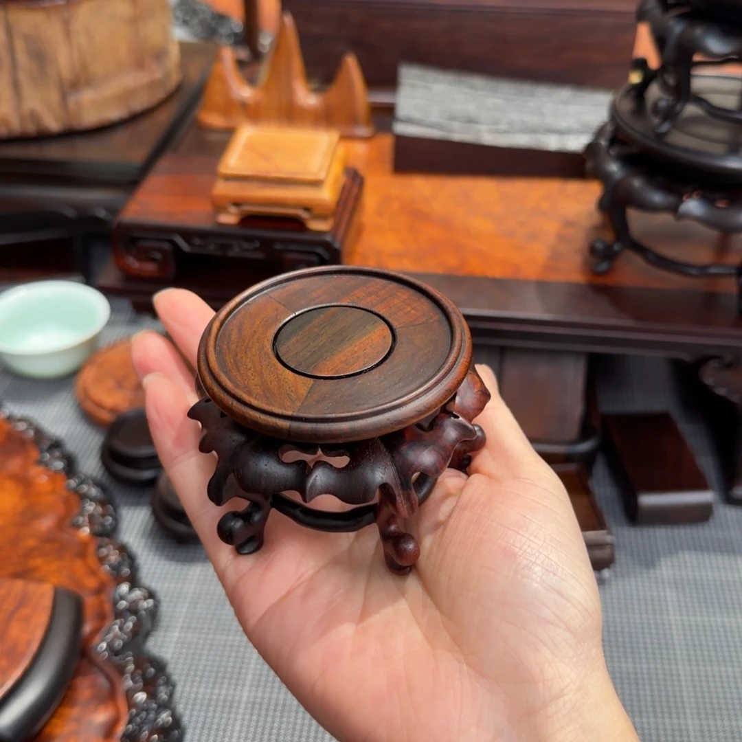 木大红酸枝交趾黄檀底座