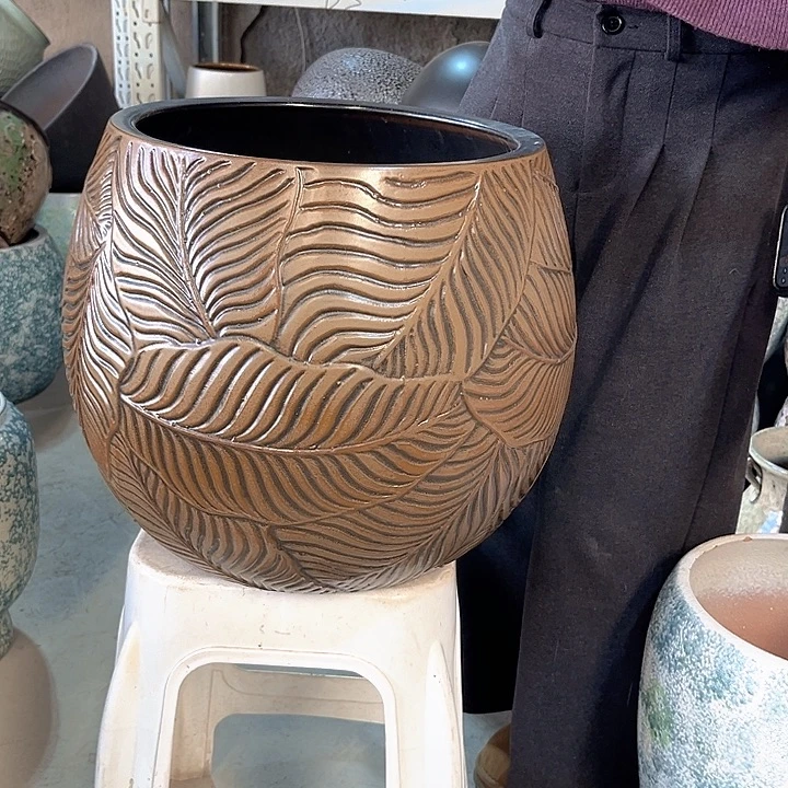 正品口33高35花盆……