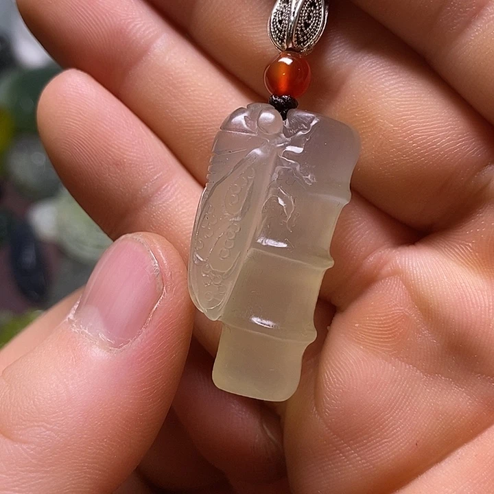 岫玉未镶嵌岫玉挂件