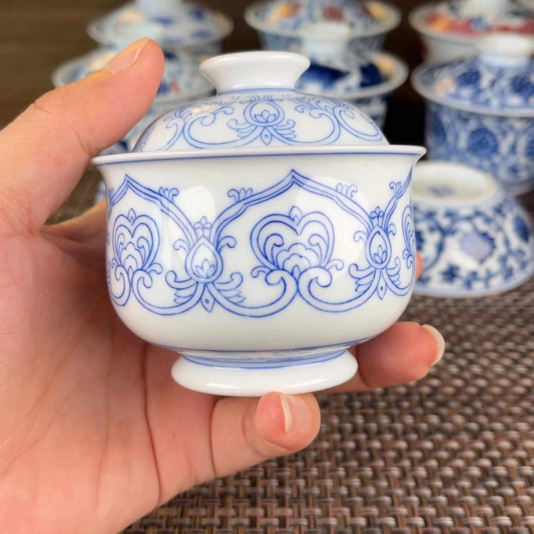 瓷片景德镇陶瓷杯子