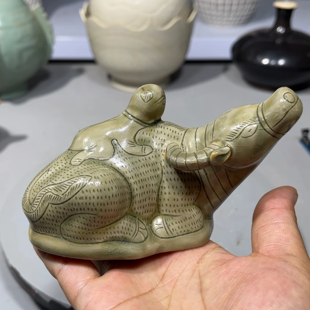 瓶越窑瓷器品相完美