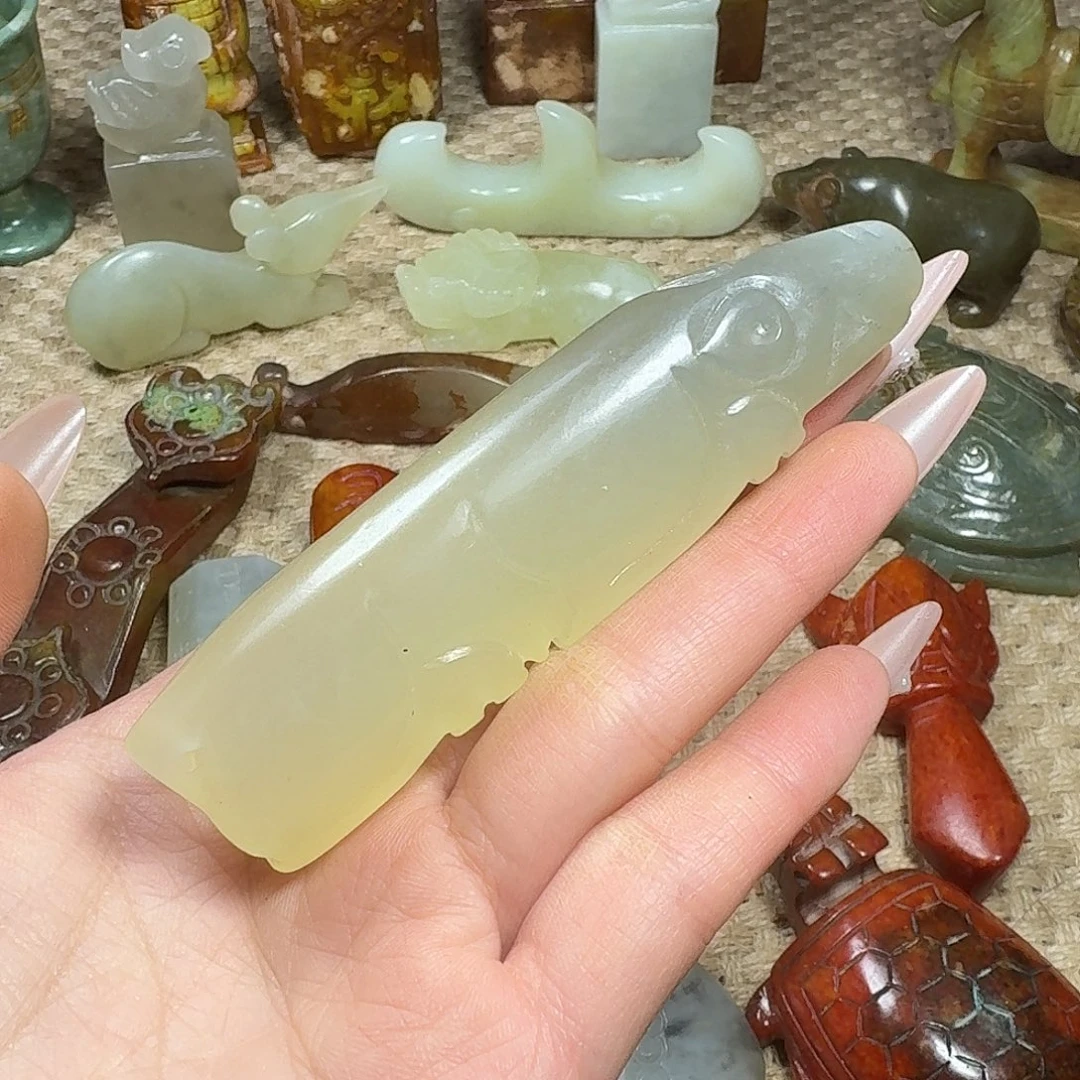 白玉菩提吊坠挂件