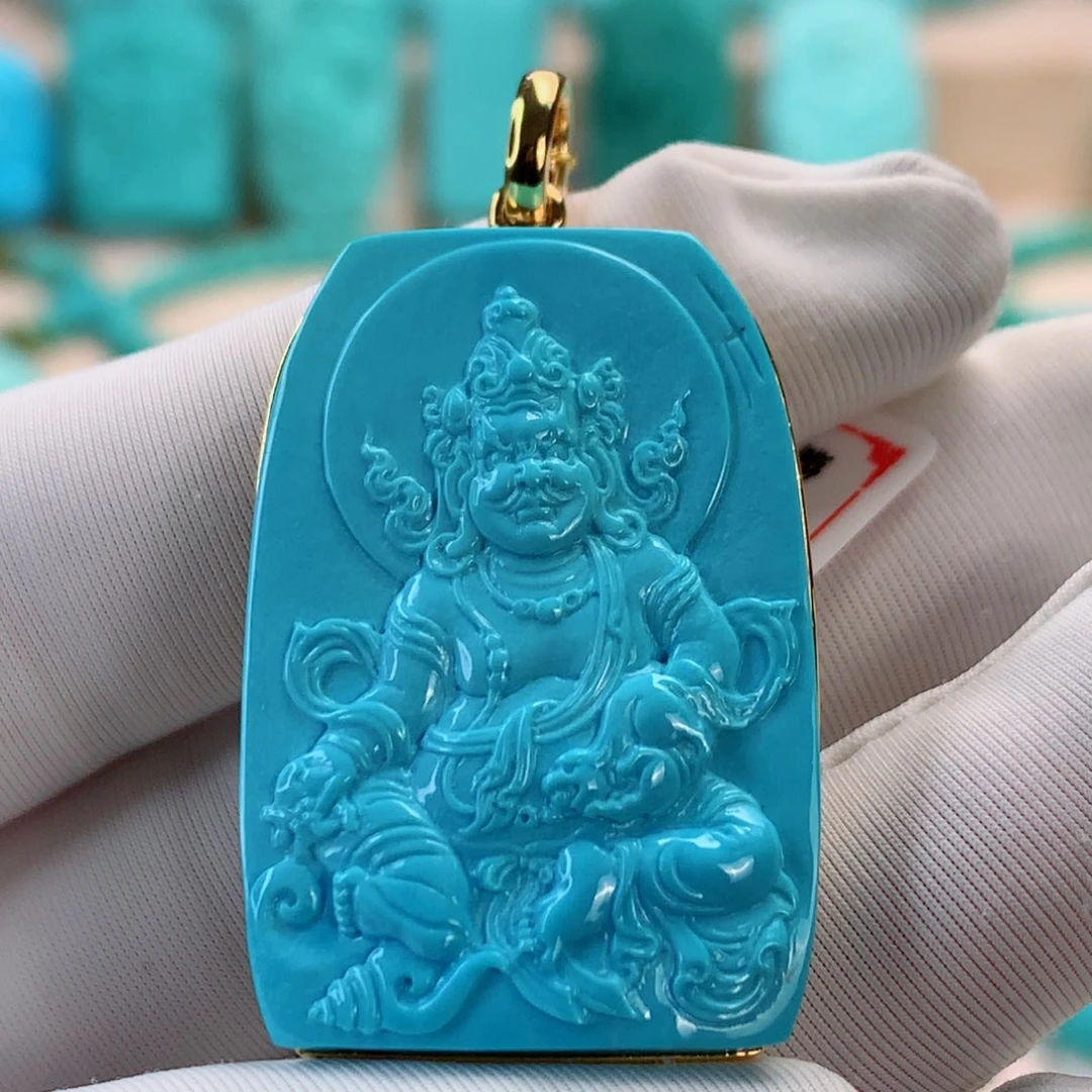 绿松石挂件未镶嵌