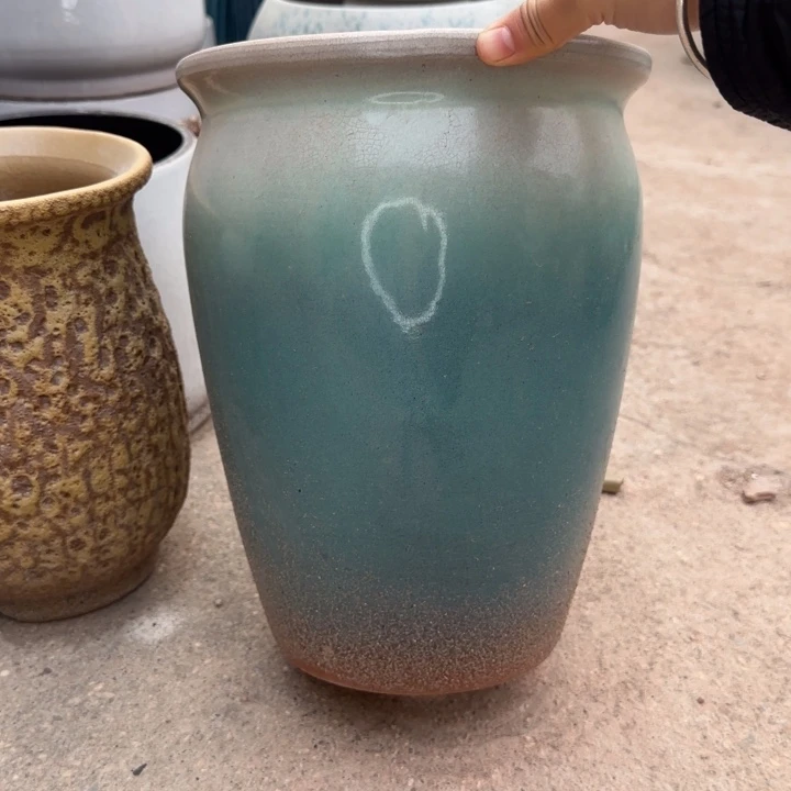 瑕疵花盆处理啦口22高29