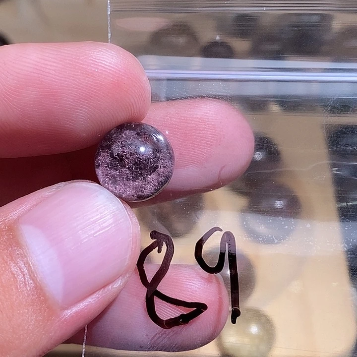 *****未镶嵌手链发晶天然水晶手串