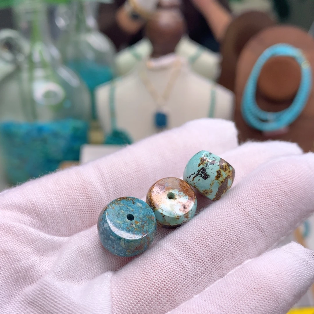 绿松石未镶嵌配饰