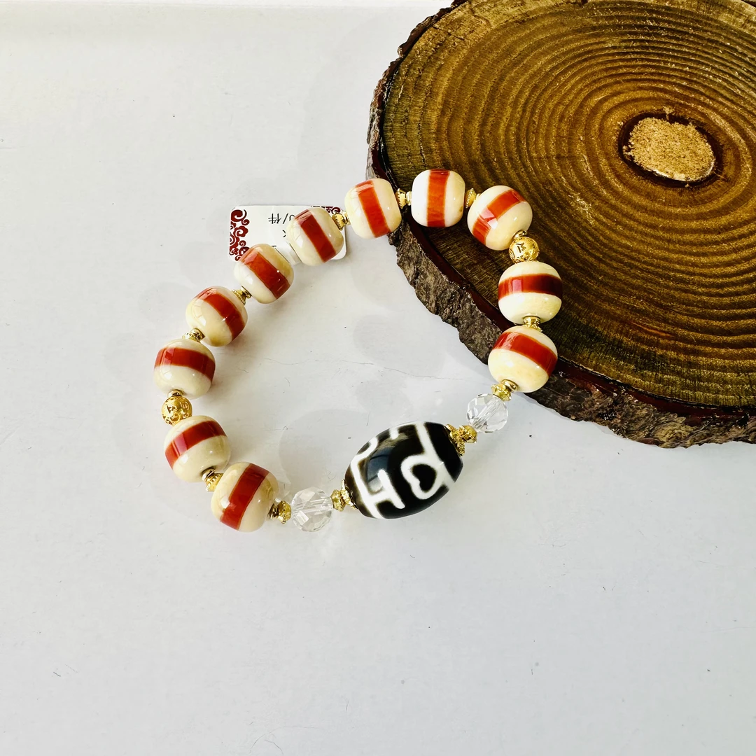 南高北苑｜上肯红肉一线莲师达洛DIY手链