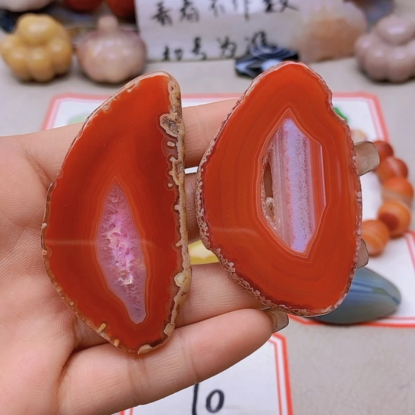 【闪购商品】未镶嵌玛瑙/玉髓珠宝半成品紫**哥