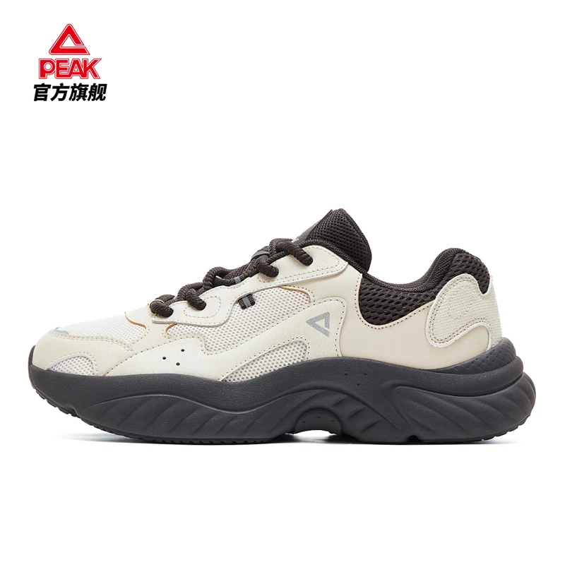 匹克小胖鞋2.0 | 增高轻便软底运动百搭新款网面老爹鞋-DE440371