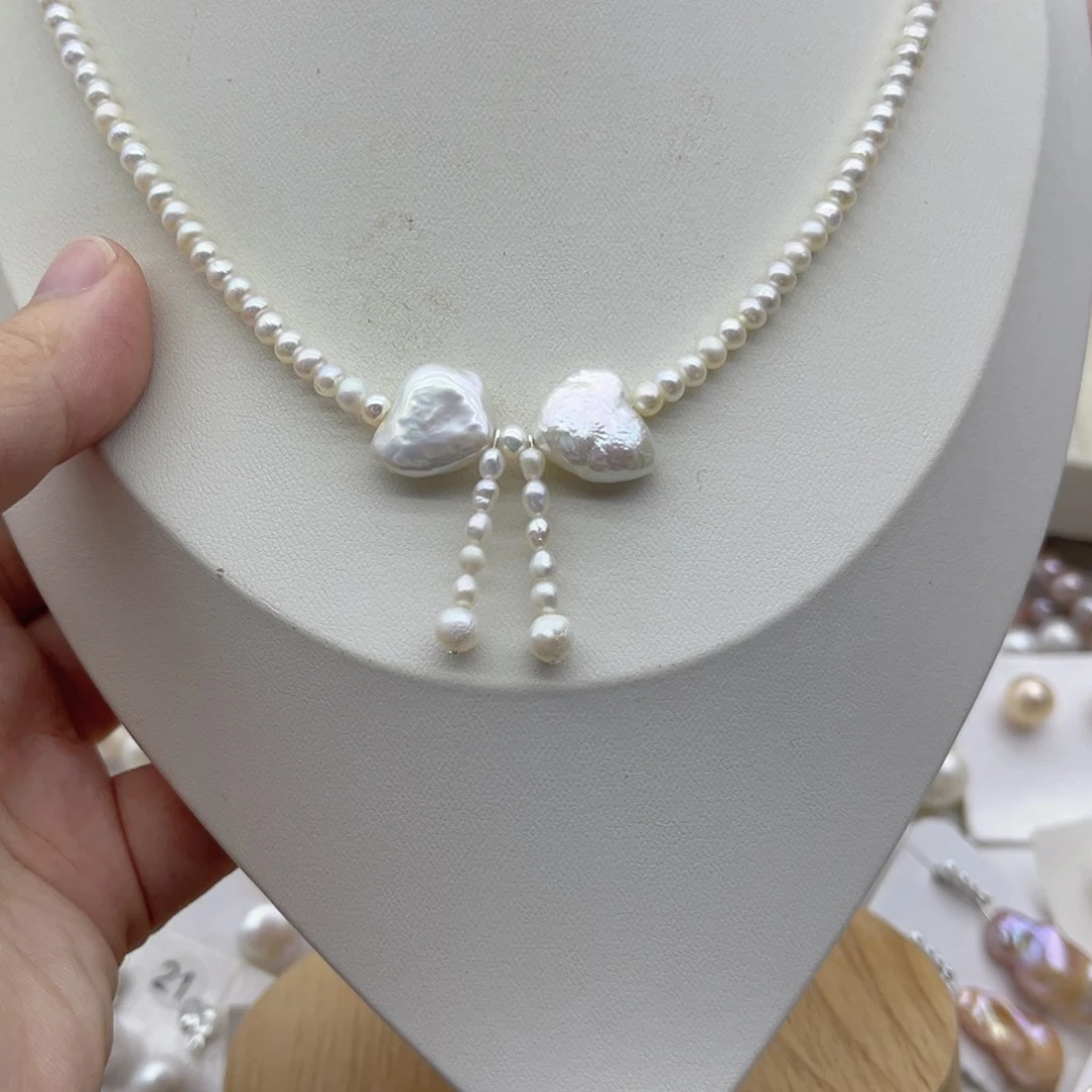 淡水珍珠颈饰未镶嵌